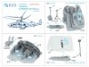 Quinta Studio QDS-48470 Ka-52 3D-Printed coloured Interior on decal paper (Zvezda) (Small version) 1/48